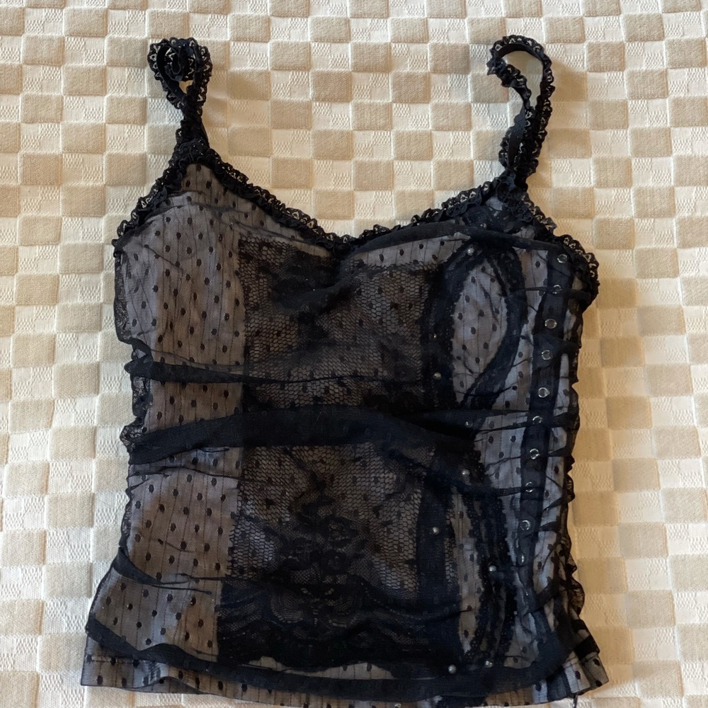 Beautiful Black Crop Tank